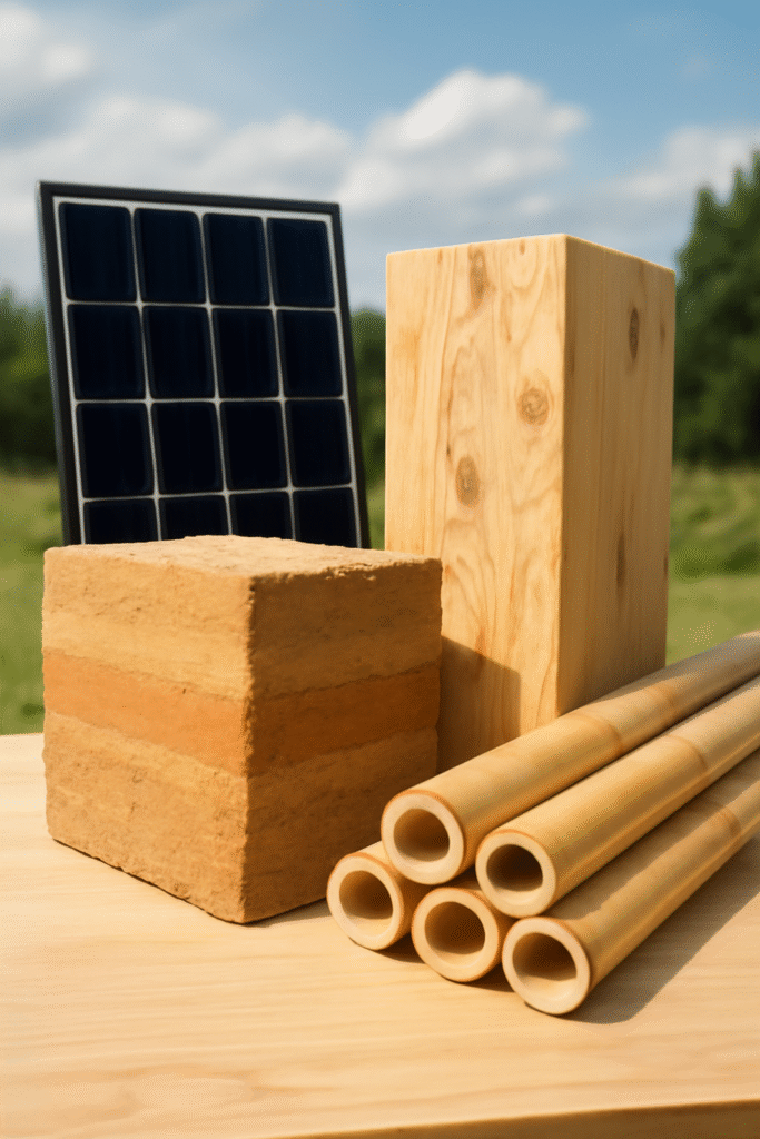 Os Melhores Materiais Sustentáveis para Construção